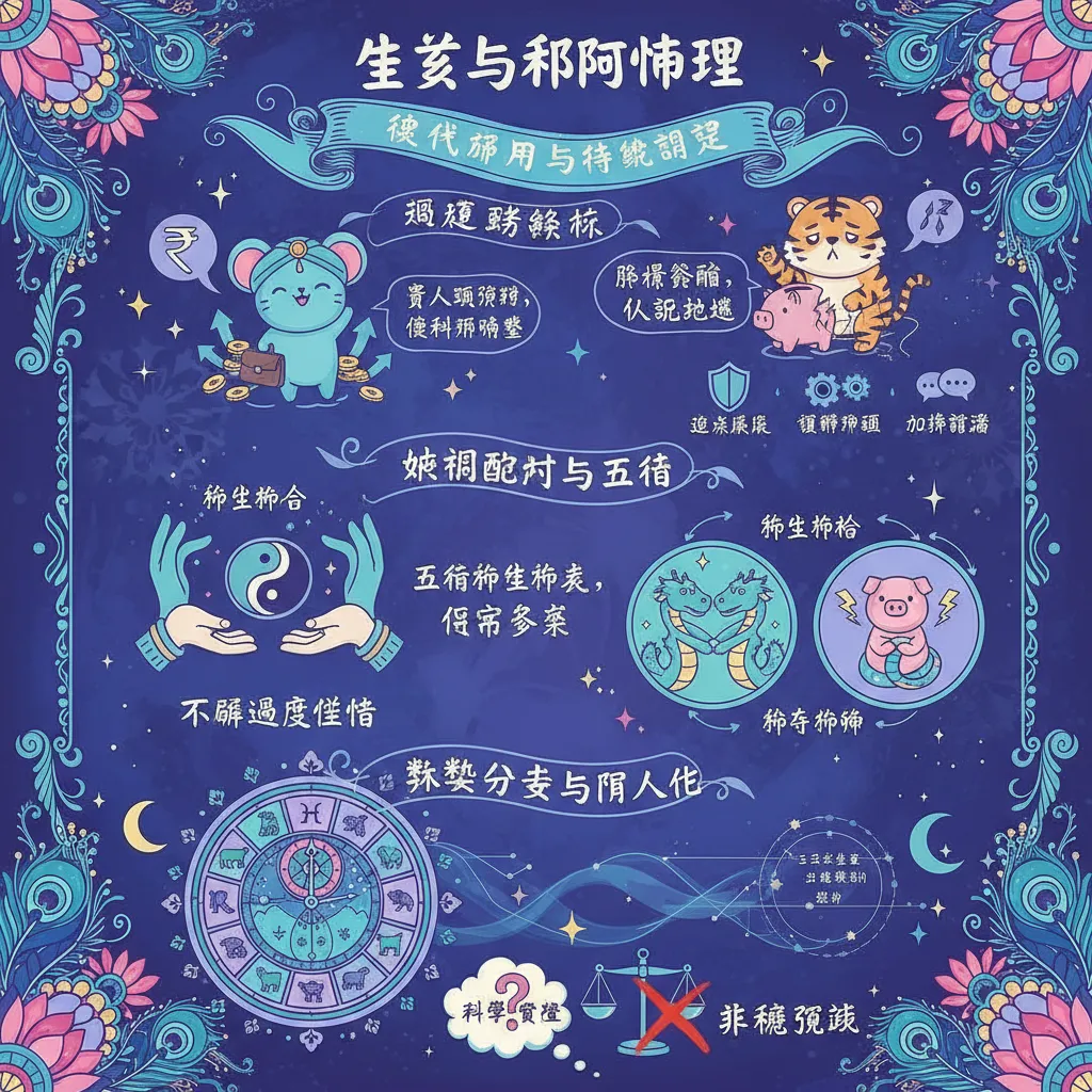 生肖運勢分析與術數應用觀點